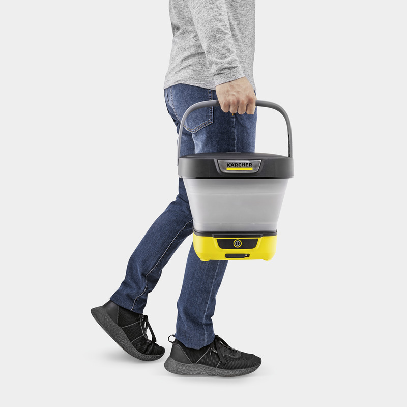 KÄRCHER OC 3 Foldable Preview of NEW Karcher OC 3 Foldable Mobile Outdoor Cleaner - YouTube