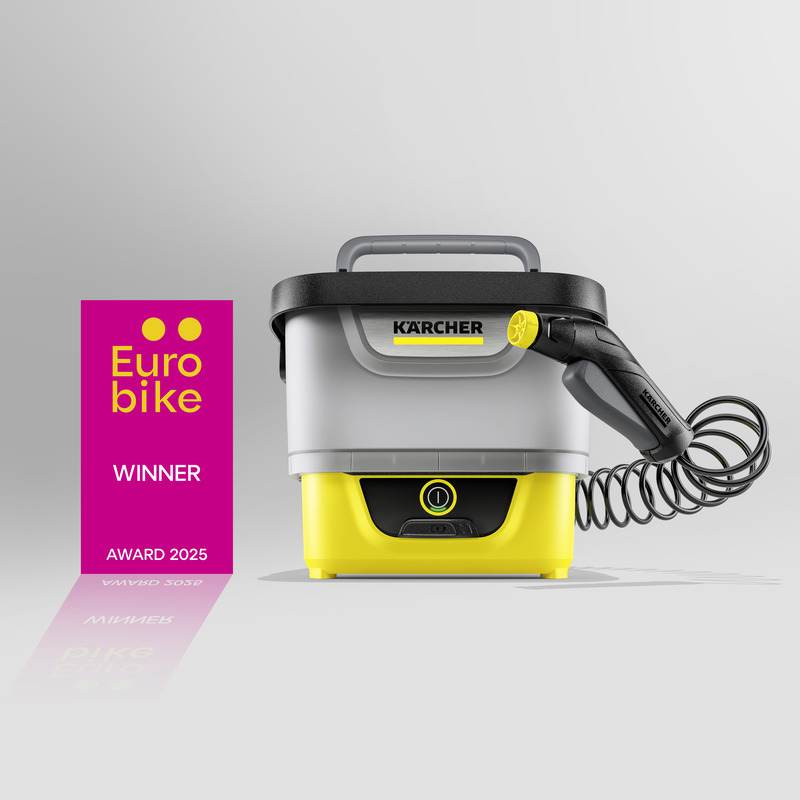 Aparat de spalat cu presiune joasa portabil OC 4 + Bike Kit | Kärcher