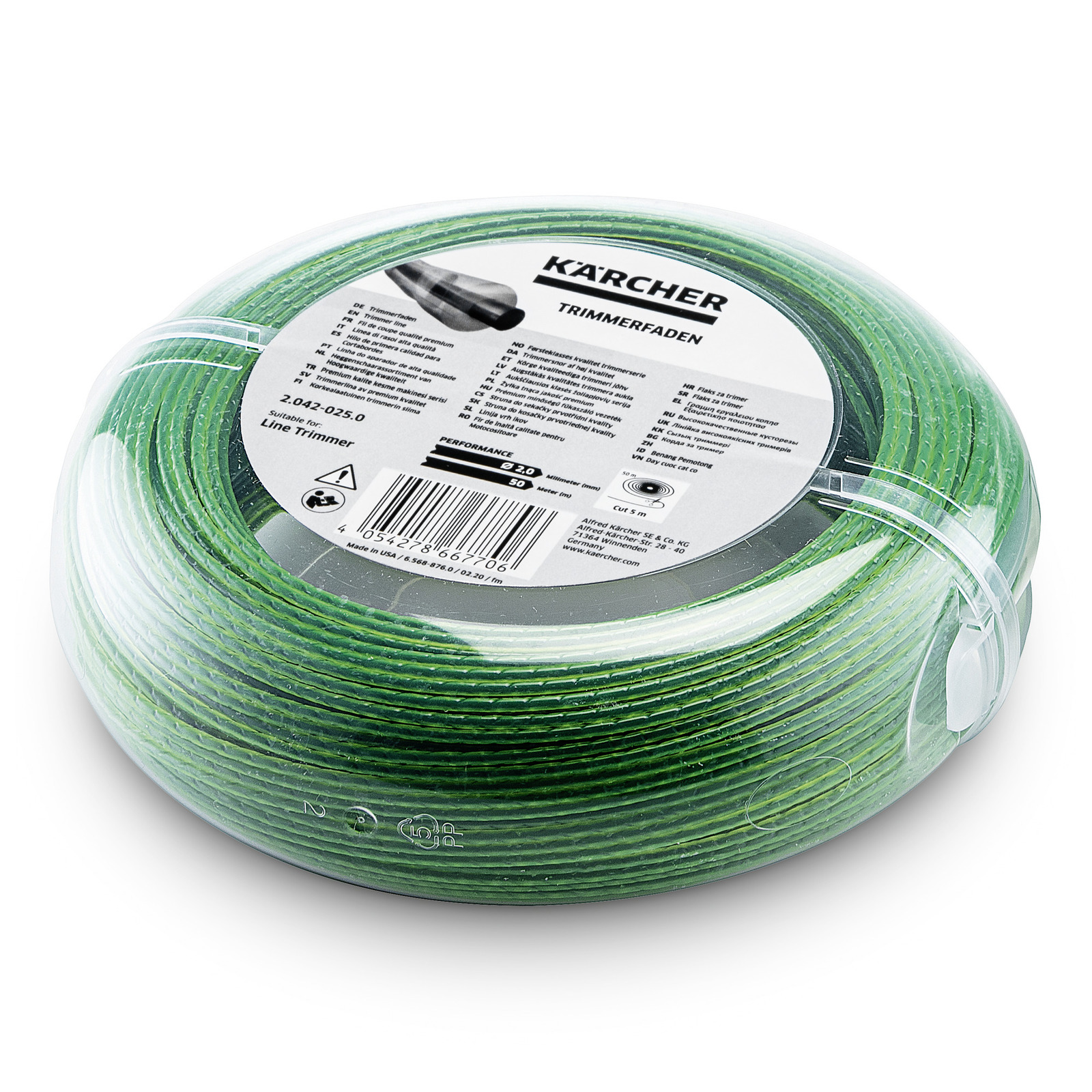 Kärcher Trimmerfaden 2,0 mm, 50 m