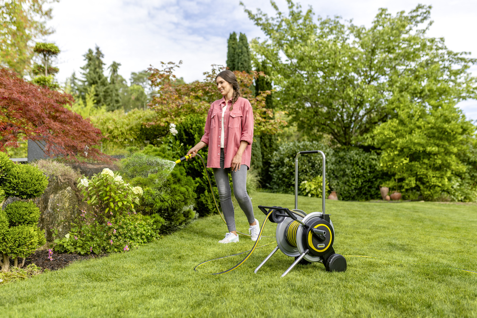 Carucior pentru furtun HT 5.20 M Set - 5