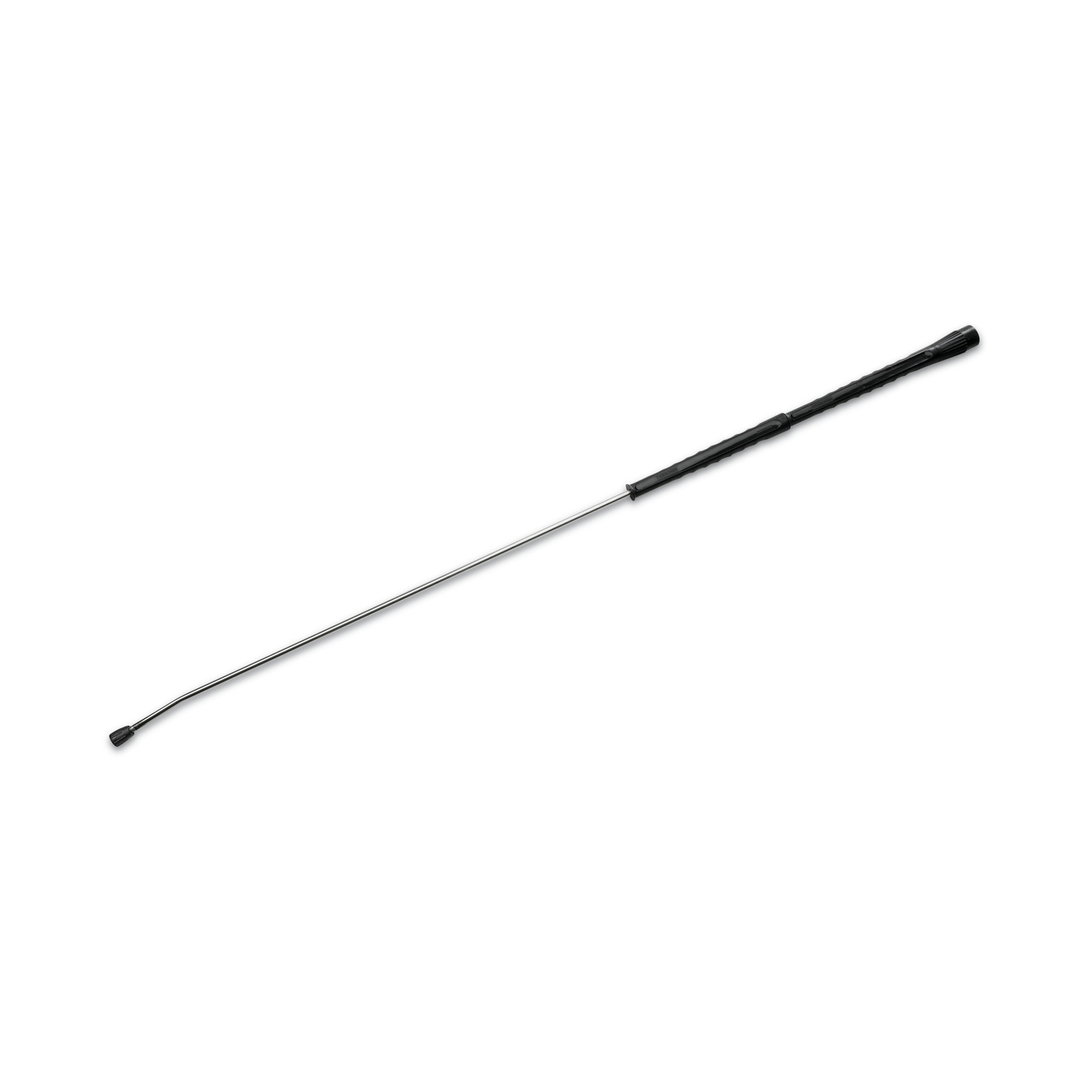 Long black and silver lance with a narrow nozzle tip, designed for use with Kärcher high-pressure cleaners.