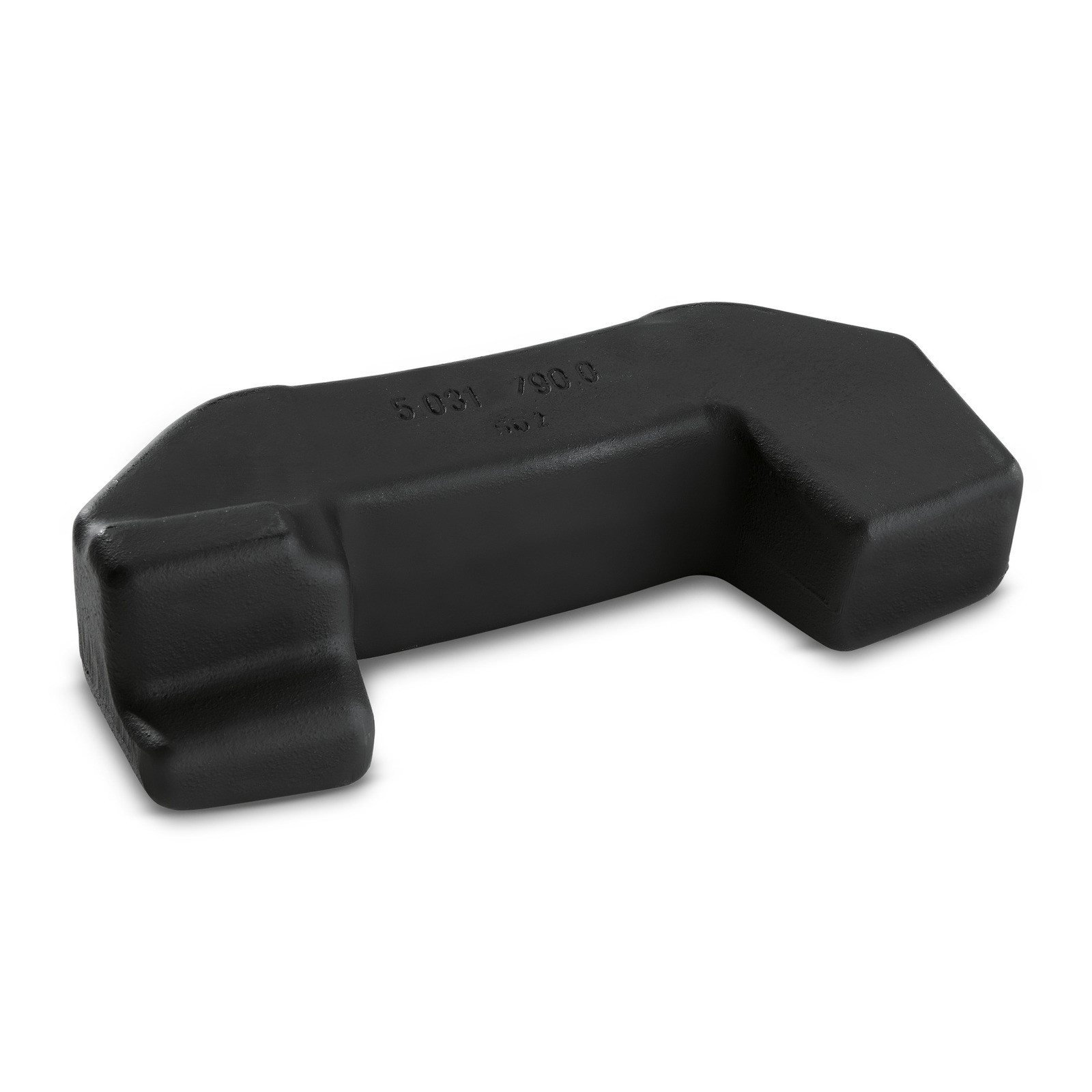 Black rubber bumper with embossed numbers, featuring a rectangular shape and rounded edges, placed on a white background. Black rubber bumper with embossed numbers, featuring a rectangular shape and rounded edges, placed on a white background.