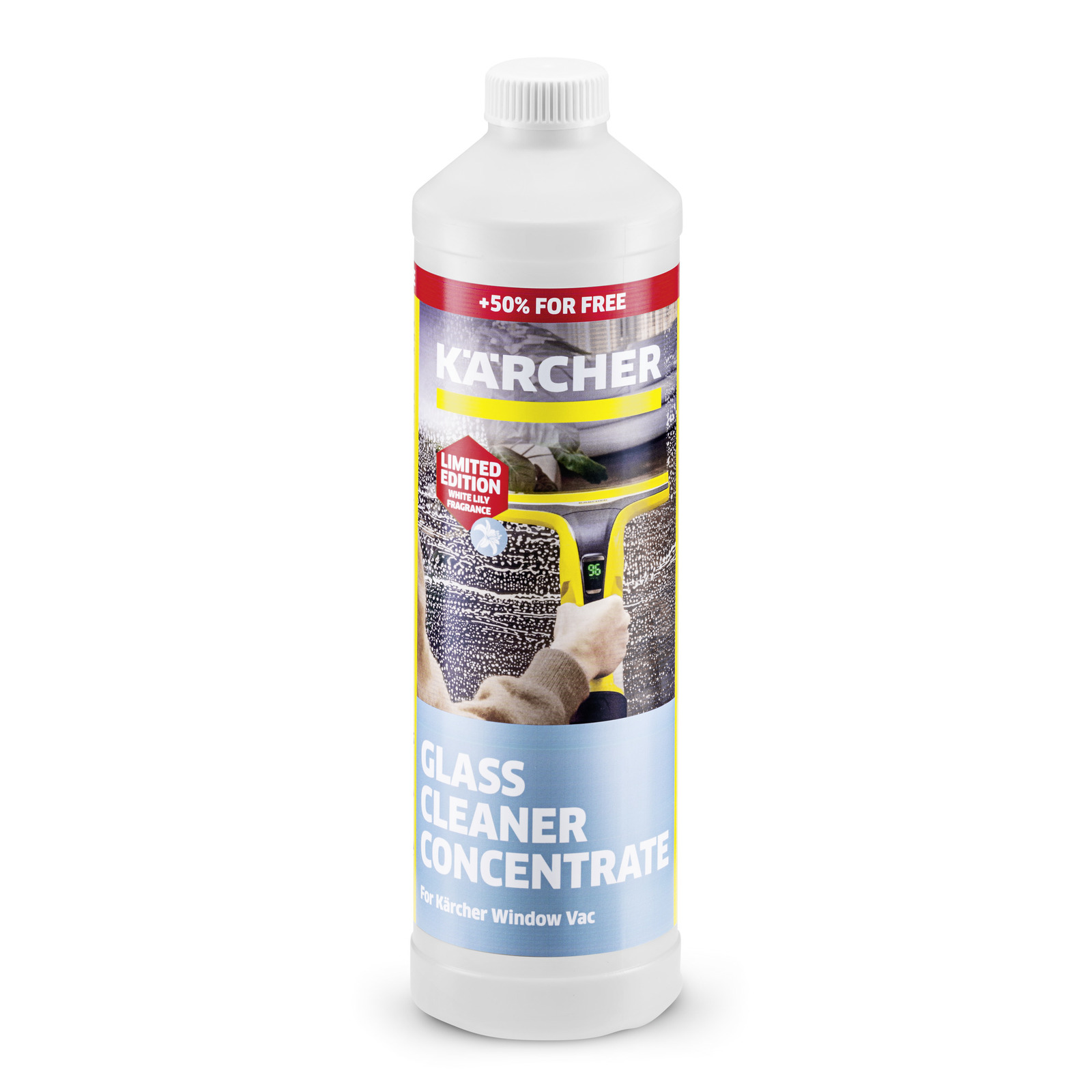 Kärcher Pachet promotional: Solutie concentrata pentru curățarea geamurilor RM 500. Ediție limitată 750 ml