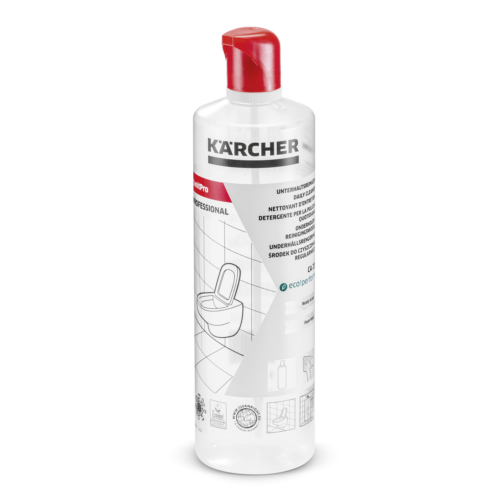 Kärcher Schaumflasche CA 20 0,5 l Toilettenreinigung