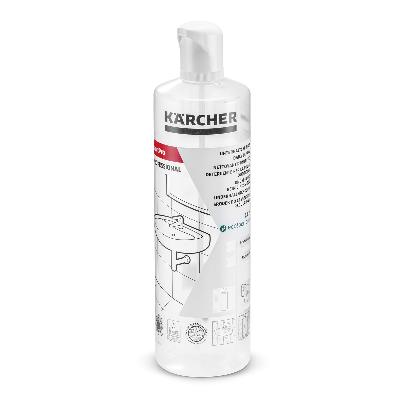Kärcher Schaumflasche CA 20 0,5 l Sanitärreinigung