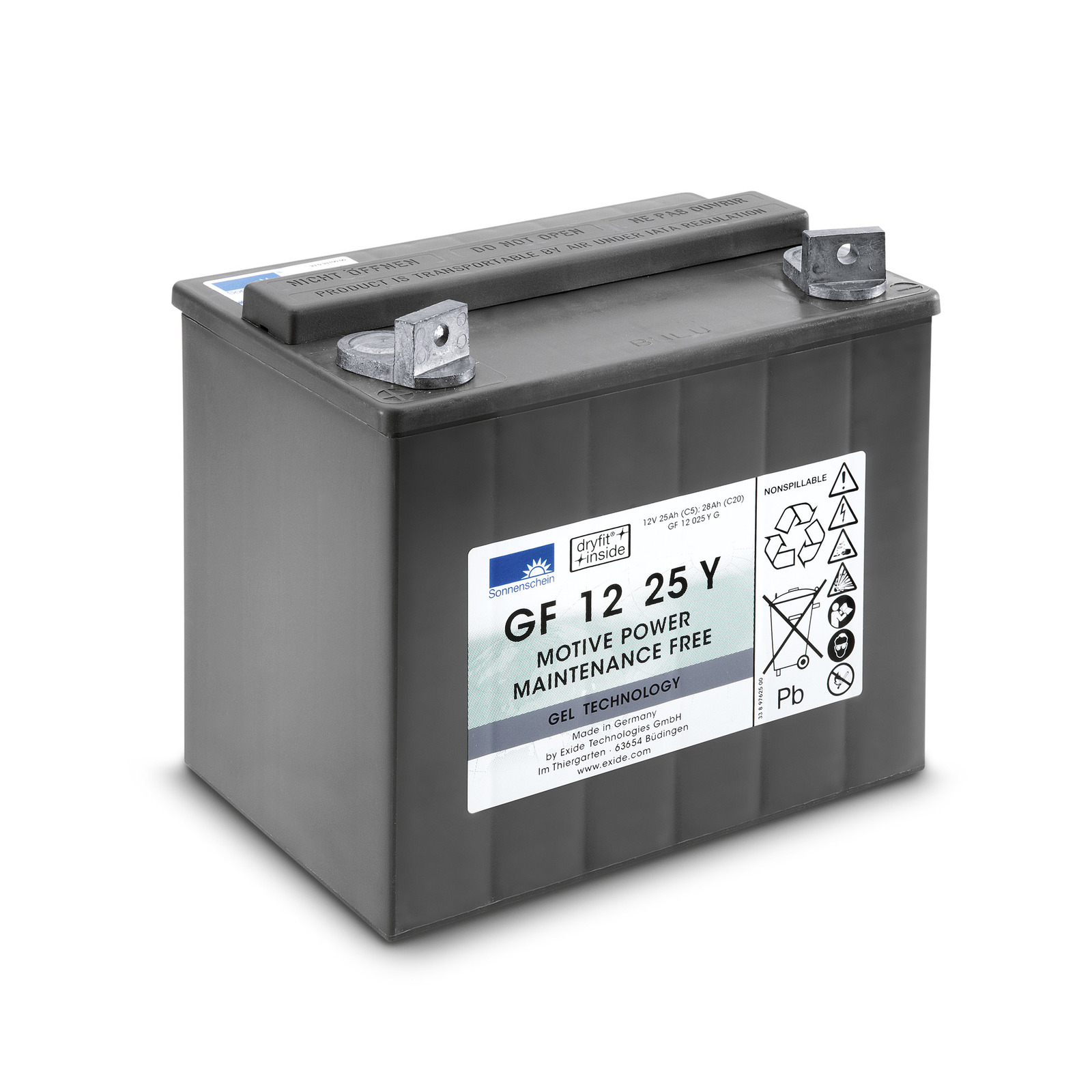 Kärcher Batterie, 12 V, 25 Ah, Wartungsfrei