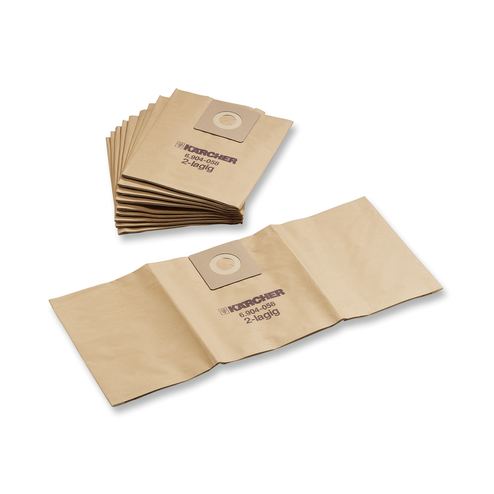 Kärcher Papierfiltertüten, 300 Stück, T 7/1, T 9/1, T 10/1