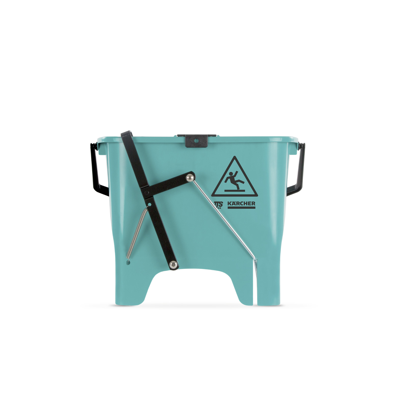 Kärcher Găleată cu volum de 15 l, despărțitor, presă de mop cu pedală și mâner tip arc.
