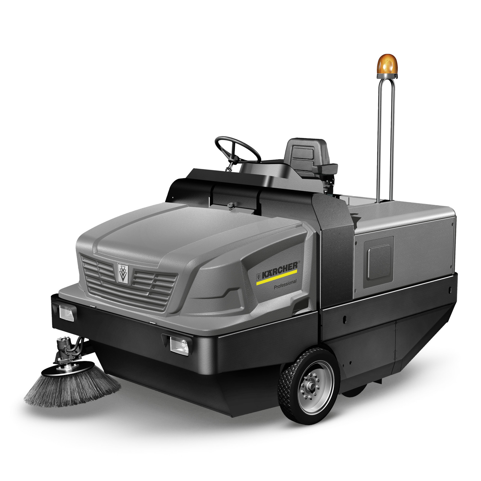 Vacuum sweeper KM 150/500 R Bp + 2SB + STL + OHG + LTS | Kärcher