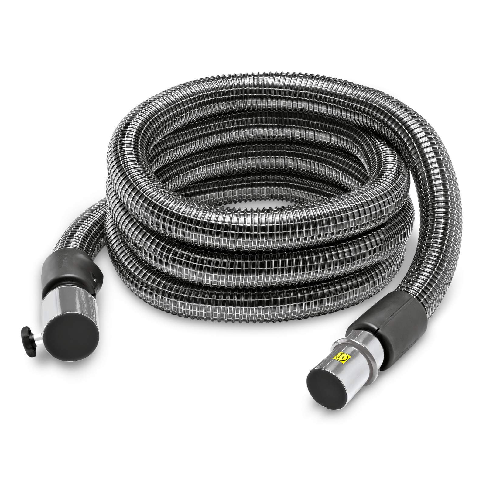 Kärcher Schlauch PVC, Edelstahl-Schlauchanschlussstücke, DN40 3 m